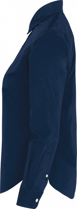 Cottover - &Oslash;kologisk Bomulds Twill Skjorte Dame - Navy