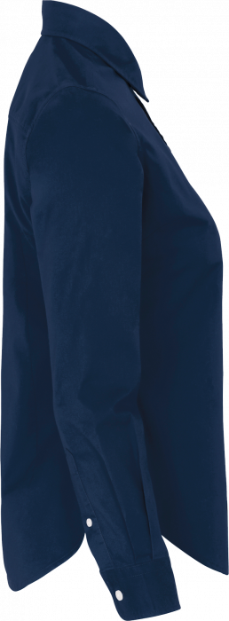 Cottover - &Oslash;kologisk Bomulds Twill Skjorte Dame - Navy