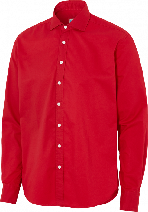 Cottover - Twill Shirt Comfort Fit - Red