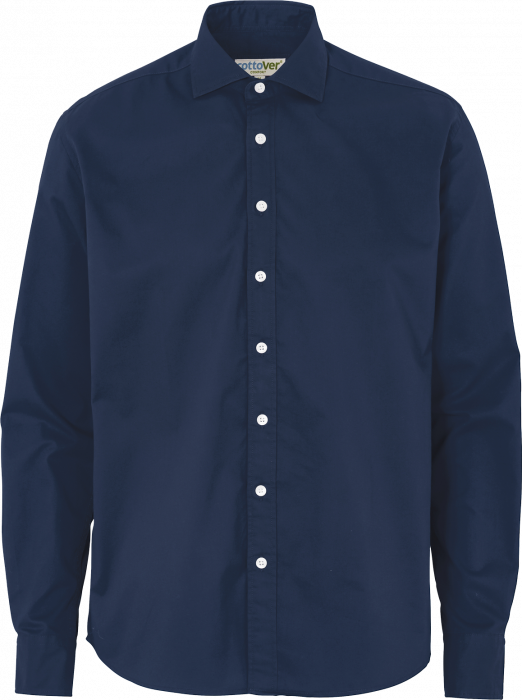 Cottover - Twill Shirt Comfort Fit - Marinho