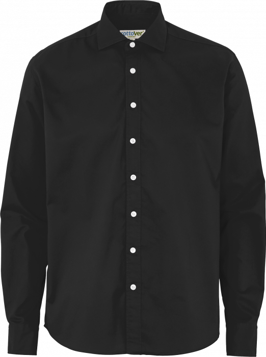 Cottover - Twill Shirt Comfort Fit - Black