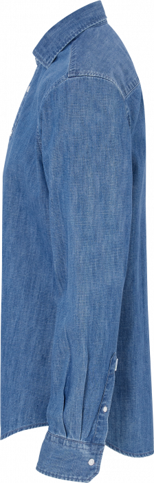 Cottover - Eco Denim Shirt Slim Fit - Denim Blue