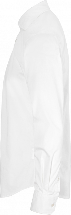 Cottover - Twill Shirt Slim Fit - White