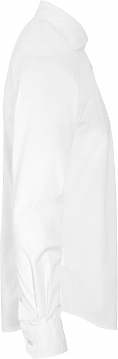 Cottover - Twill Shirt Slim Fit - White