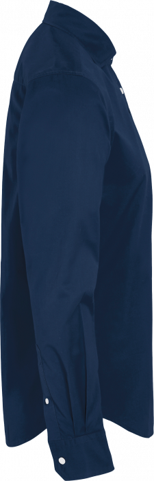 Cottover - Twill Shirt Slim Fit - Marino