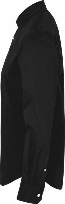 Cottover - Twill Shirt Slim Fit - Black