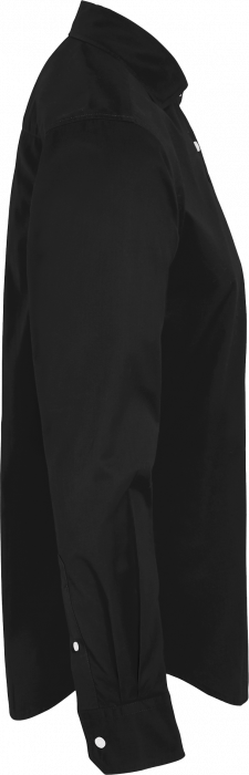 Cottover - Twill Shirt Slim Fit - Black