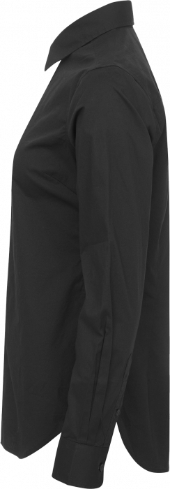 Cottover - &Oslash;kologisk Bomulds Poplin Skjorte Dame - Sort