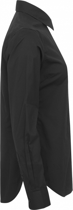 Cottover - &Oslash;kologisk Bomulds Poplin Skjorte Dame - Sort