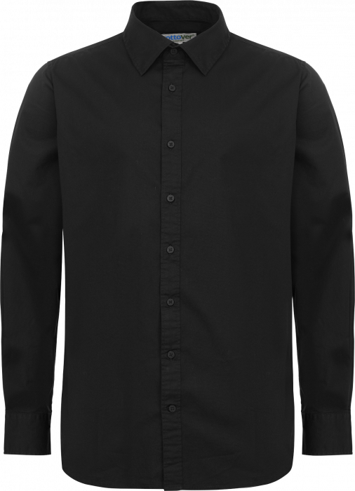 Cottover - Poplin Shirt Comfort Fit - Black