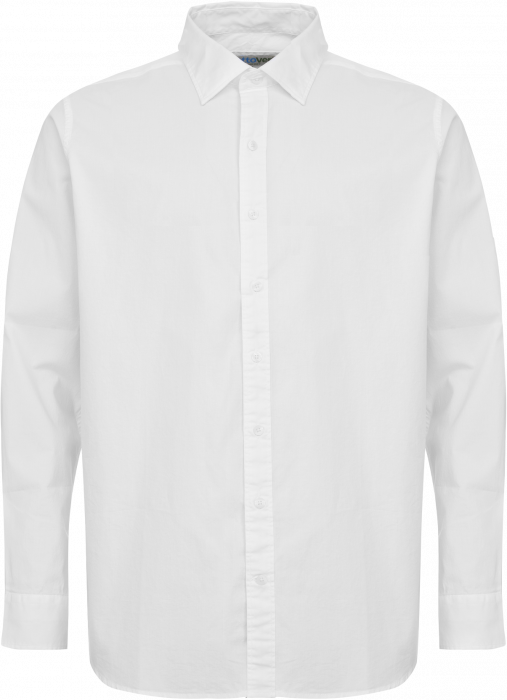 Cottover - Poplin Shirt Slim Fit - White