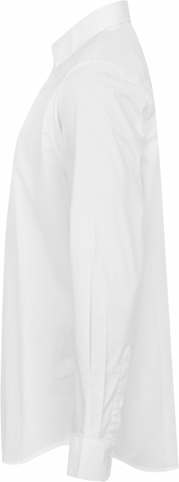 Cottover - Poplin Shirt Slim Fit - White