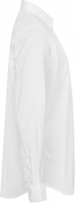 Cottover - Poplin Shirt Slim Fit - White