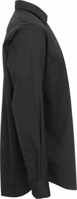 Cottover - Poplin Shirt Slim Fit - Black