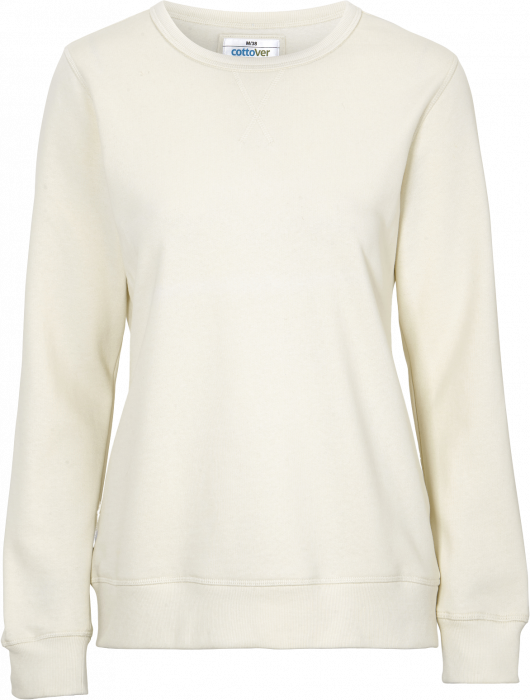 Cottover - Eco Cotton Sweatshirt Woman - Off-White