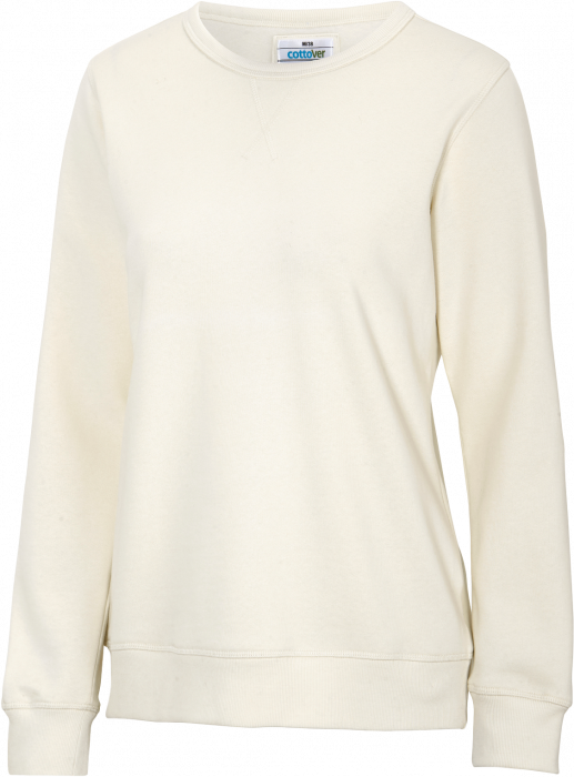 Cottover - Eco Cotton Sweatshirt Woman - Off-White