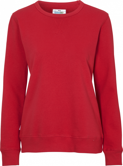 Cottover - Eco Cotton Sweatshirt Woman - Red