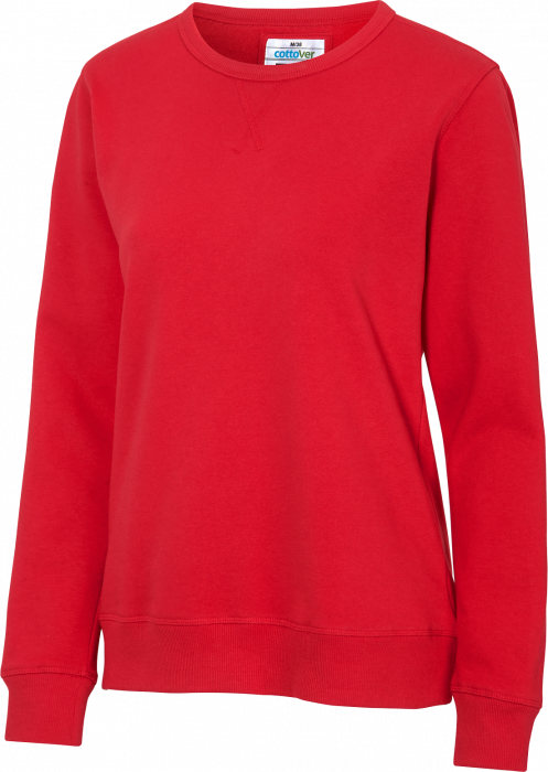 Cottover - Eco Cotton Sweatshirt Woman - Red