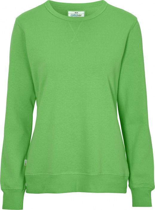 Cottover - Eco Cotton Sweatshirt Woman - Green