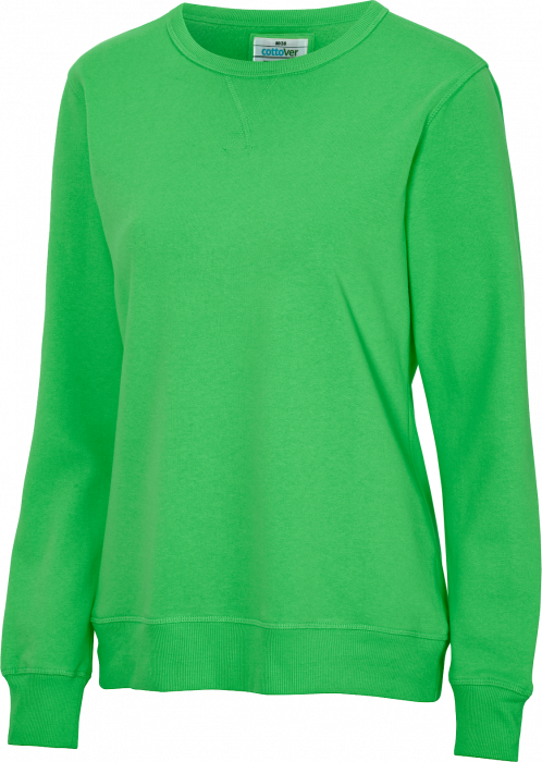 Cottover - &Oslash;kologisk Bomulds Sweatshirt Dame - Gr&oslash;n