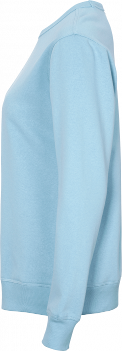 Cottover - &Oslash;kologisk Bomulds Sweatshirt Dame - Sky Blue