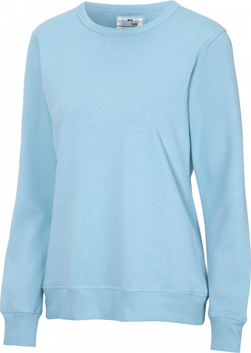 Cottover - &Oslash;kologisk Bomulds Sweatshirt Dame - Sky Blue