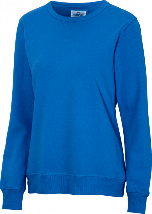 Cottover - Eco Cotton Sweatshirt Woman - Royal Blue