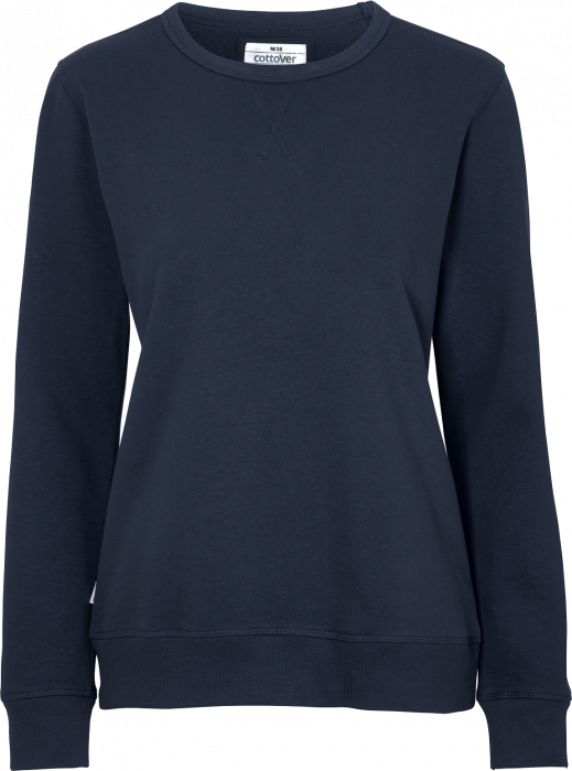 Cottover - Eco Cotton Sweatshirt Woman - Navy