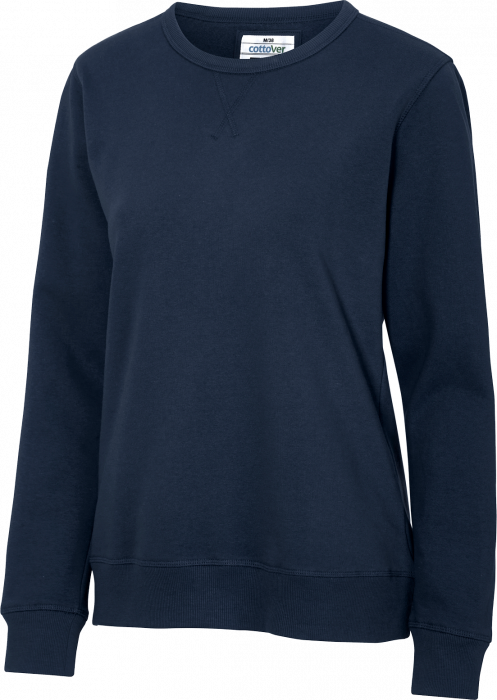 Cottover - Eco Cotton Sweatshirt Woman - Navy