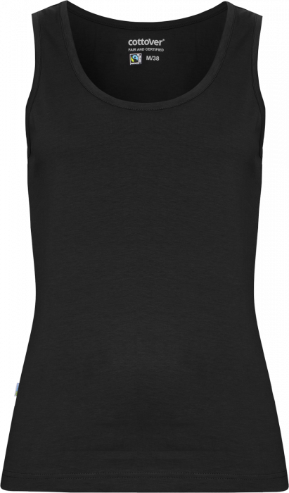 Cottover - Eco Cotton Tanktop Lady - Black