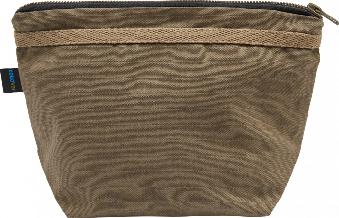 Cottover - Canvas Toilet Case - DK Olive