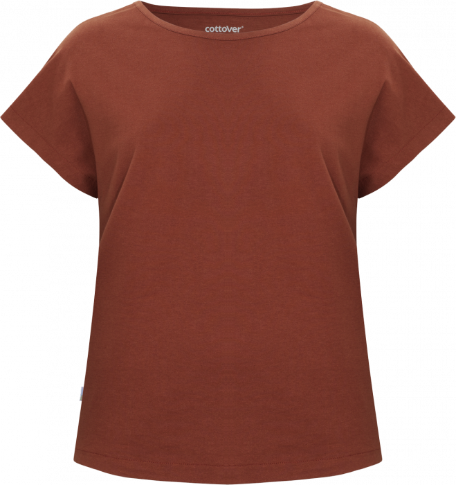 Cottover - Eco Cotton Top Lady - Rust Red