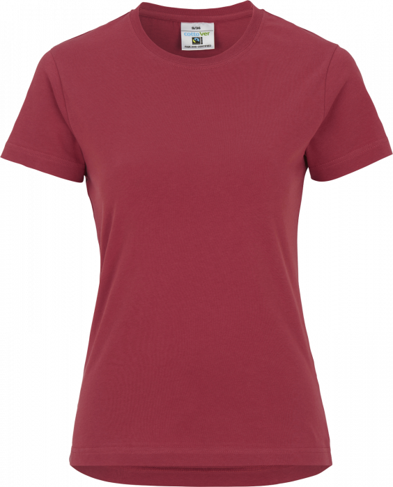 Cottover - Eco T-Shirt Women - Dusty Red