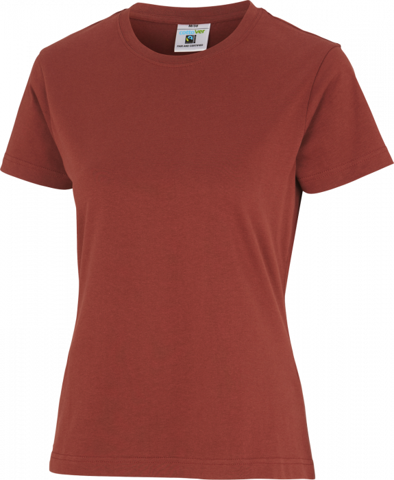 Cottover - Eco T-Shirt Women - Rust Red