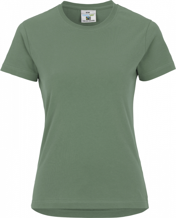 Cottover - Eco T-Shirt Women - Dusty Green