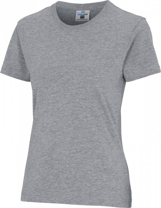 Cottover - Eco T-Shirt Women - Grey Melange