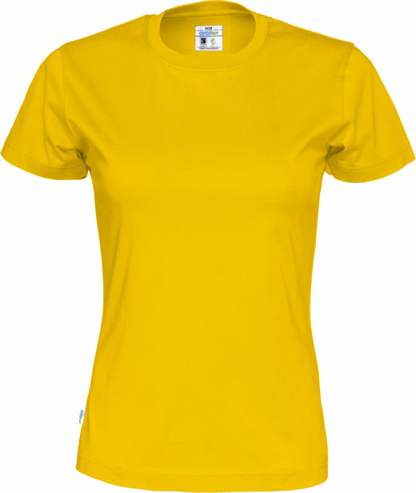 Cottover - Eco T-Shirt Women - Yellow