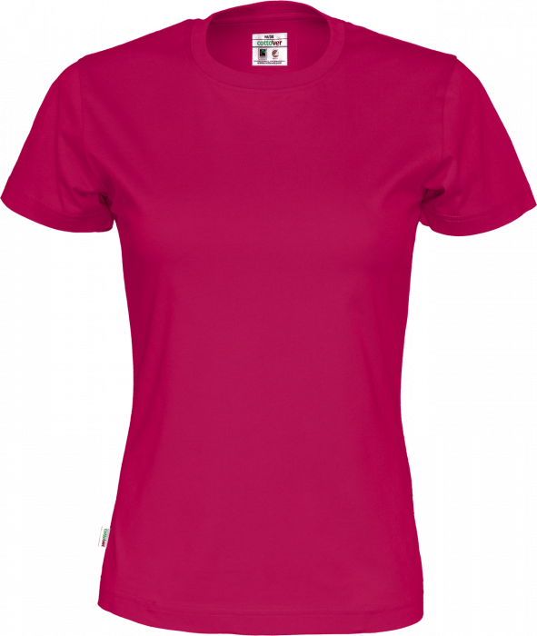 Cottover - Eco T-Shirt Women - Dark Cerise