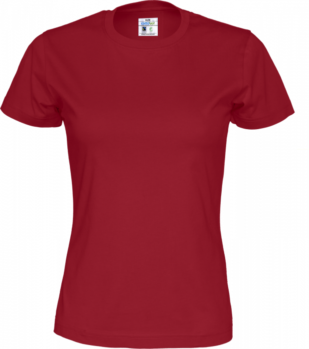 Cottover - Eco T-Shirt Women - Red