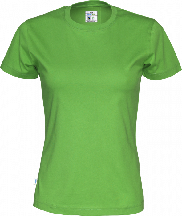Cottover - Økologisk Bomulds T-Shirt Dame - Grøn