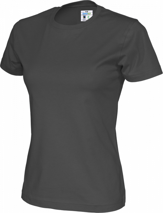 Cottover - Eco T-Shirt Women - Charcoal