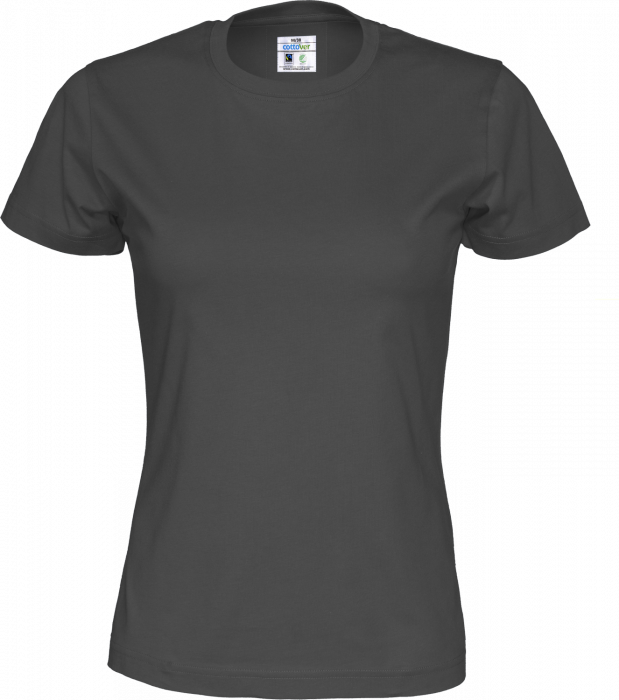 Cottover - Eco T-Shirt Women - Charcoal