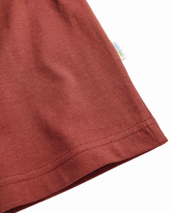 Cottover - Eco Cotton T-Shirt Man - Rust Red