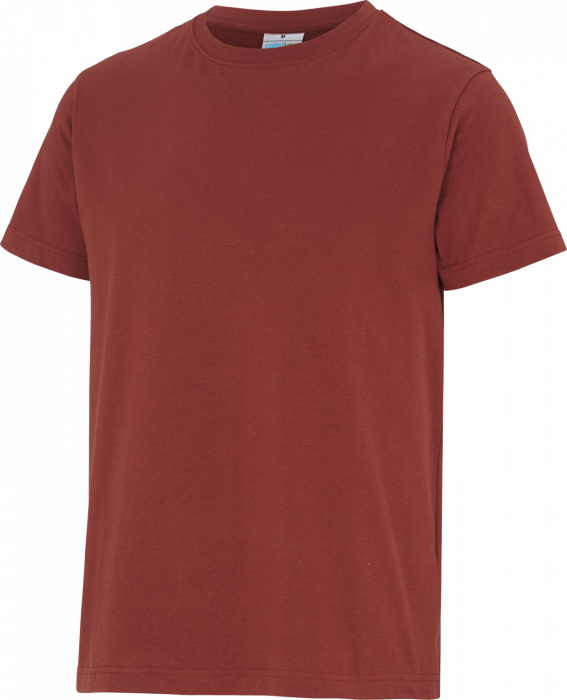 Cottover - Eco Cotton T-Shirt Man - Rust Red