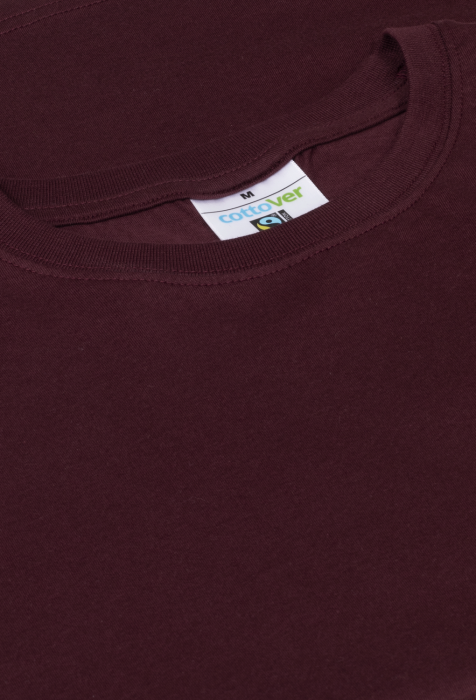 Cottover - Eco Cotton T-Shirt Man - Burgundy