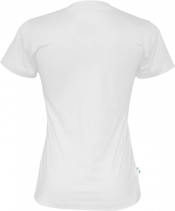 Cottover - Eco Cotton V-Neck T-Shirt Lady - White