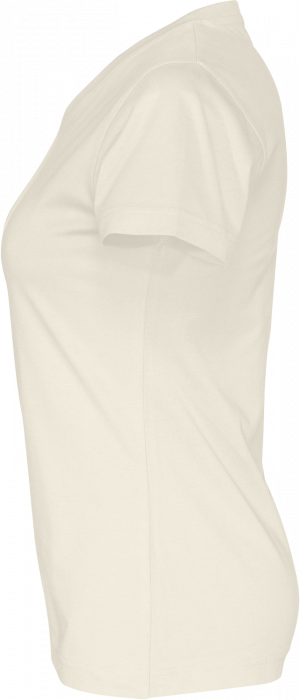 Cottover - Eco Cotton V-Neck T-Shirt Lady - Off-White