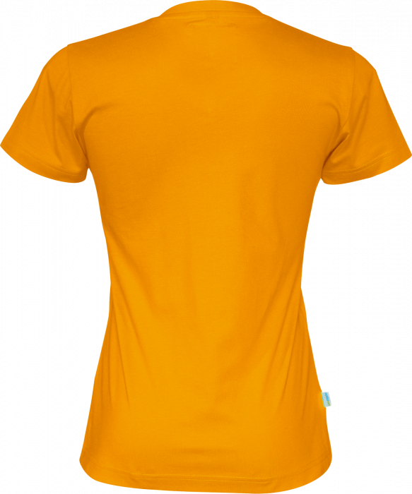 Cottover - &Oslash;kologisk Bomulds V-Neck T-Shirt Dame - Yellow