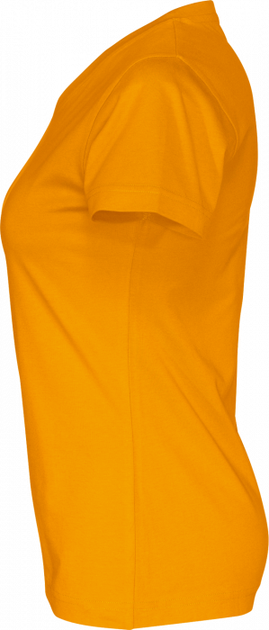 Cottover - &Oslash;kologisk Bomulds V-Neck T-Shirt Dame - Yellow