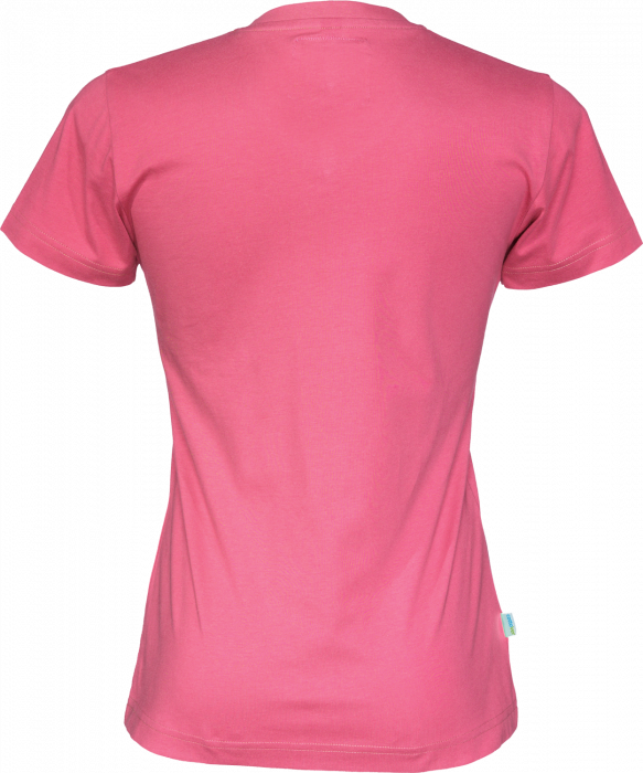 Cottover - Eco Cotton V-Neck T-Shirt Lady - Pink